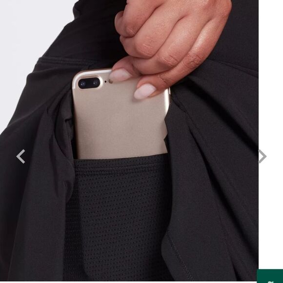 DSG Performance Black Flounce Skort Golf Skirt  Sz XL NWT - Picture 9 of 9